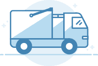 Junk removal service icon