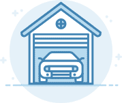 Garage cleanout icon